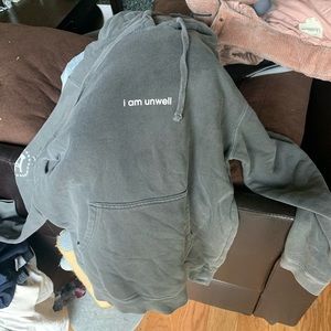 Call her daddy - I am unwell gray hoodie